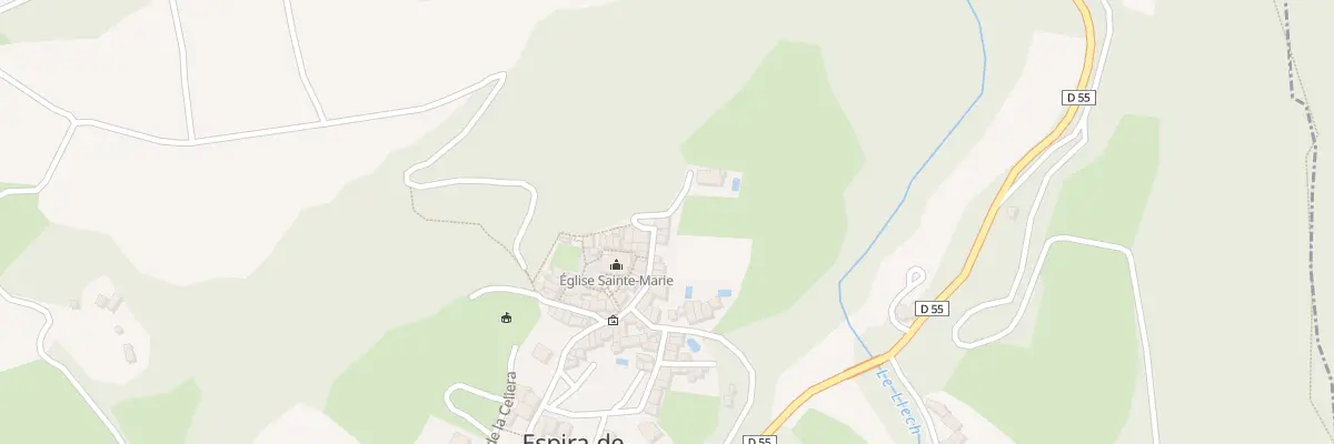 Plan du 9001 Cae de la Torre à Espira-de-Conflent