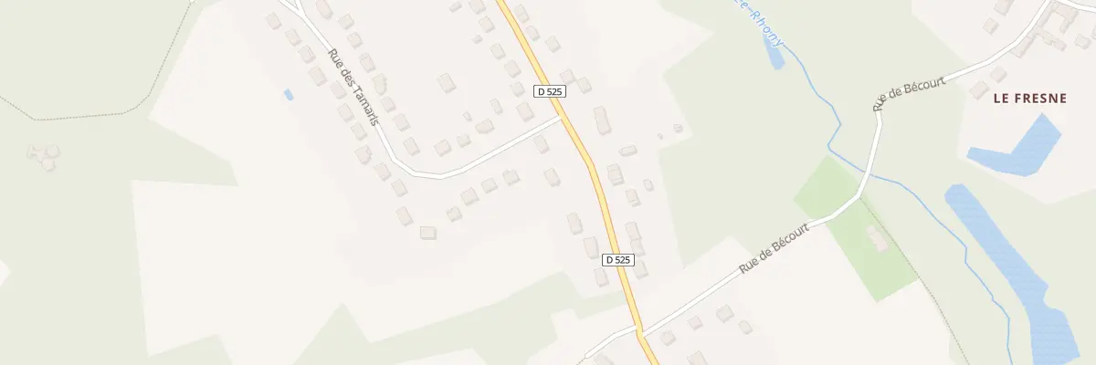 Plan du 83 Rue du Champ Saint-vaast à Angicourt