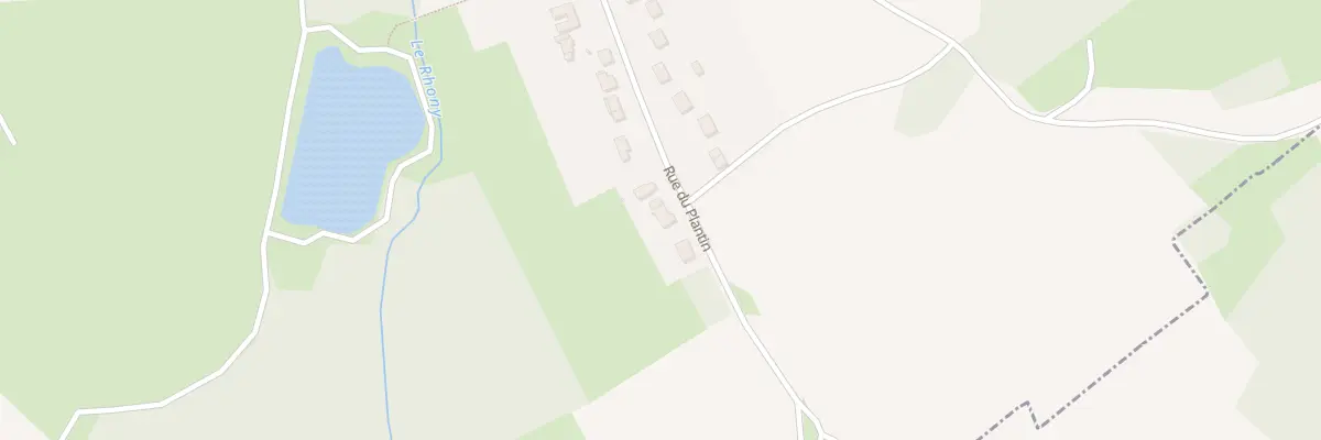 Plan du 26 Rue du Plantin à Verderonne