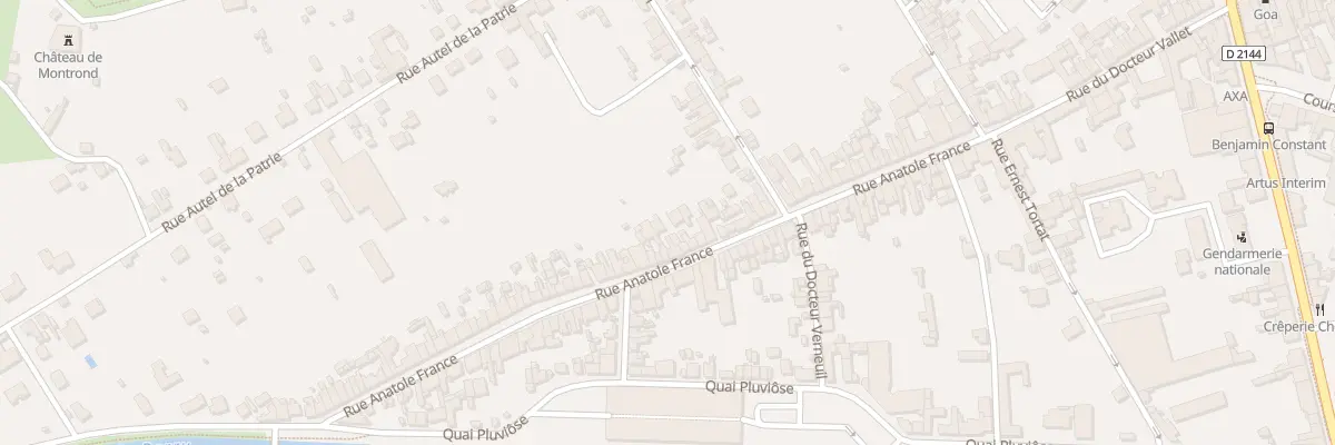 Plan du 56 Rue Anatole France à Saint-Amand-Montrond