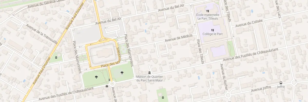 Plan du 6 Av Medicis à Saint-Maur-des-Fossés