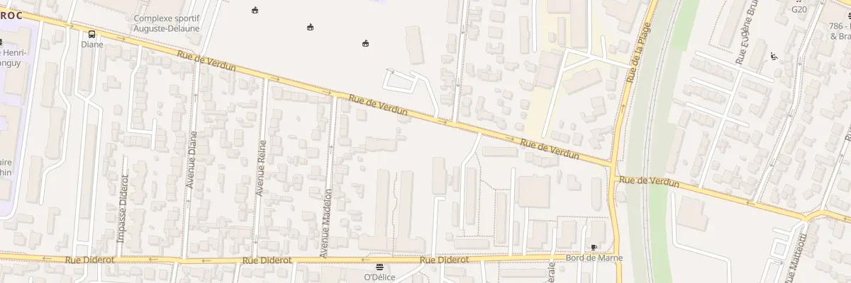 Plan du 138 Rue de Verdun à Champigny-sur-Marne