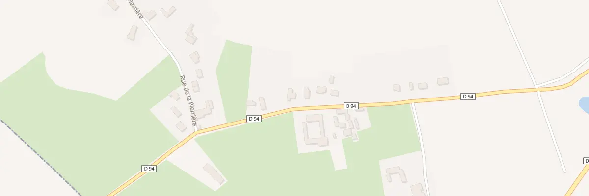 Plan du 1296 Rue de la Flandrie Miquellerie à Busnes
