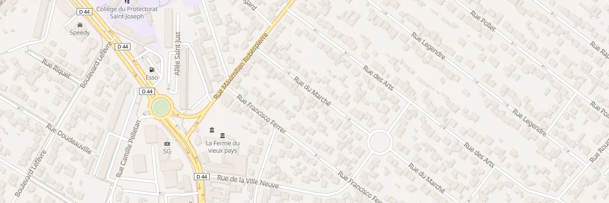 Plan du 18 Rue du Marché à Aulnay-sous-Bois