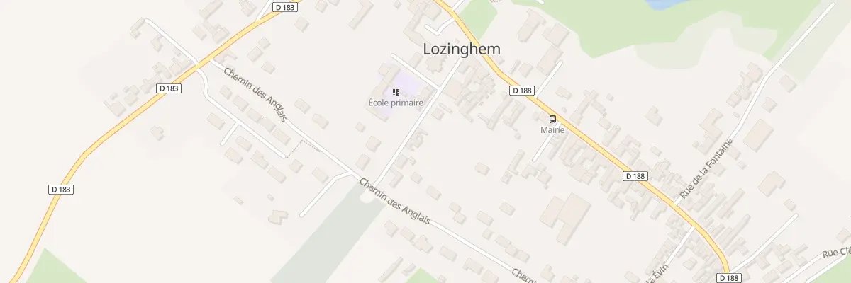 Plan du 4 Rue du Cimetière à Lozinghem