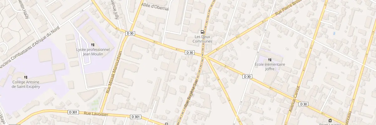 Plan du 220B Rue du Gen Leclerc à Rosny-sous-Bois