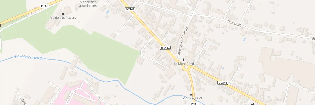 Plan du 13 Av du Général de Gaulle à Saint-Amand-Montrond