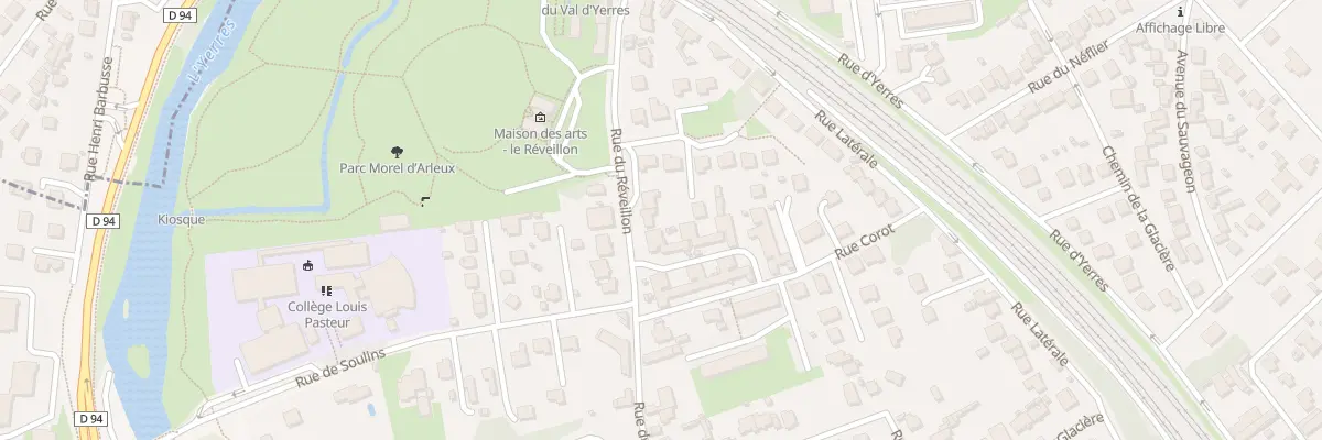 Plan du 36 Rue du Réveillon à Brunoy