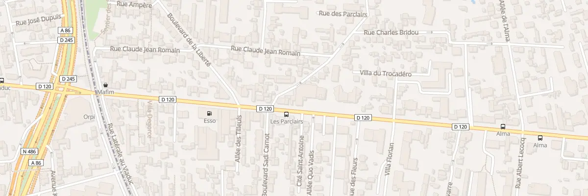 Plan du 27 Rue des Parclairs au Perreux-sur-Marne