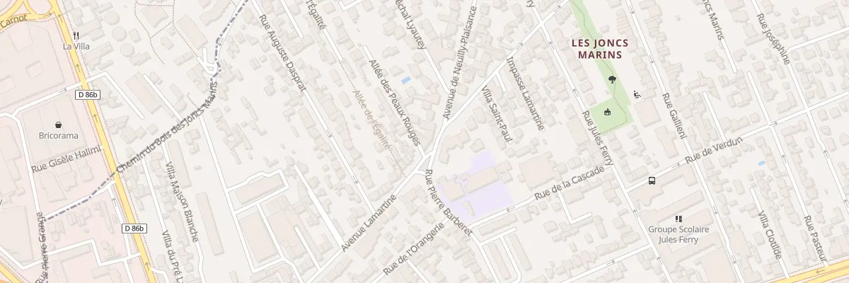 Plan du 73 Av Lamartine au Perreux-sur-Marne