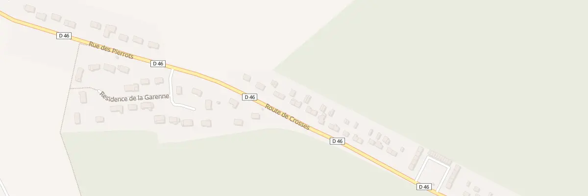 Plan du 3 Rte de Crosses à Soye-en-Septaine
