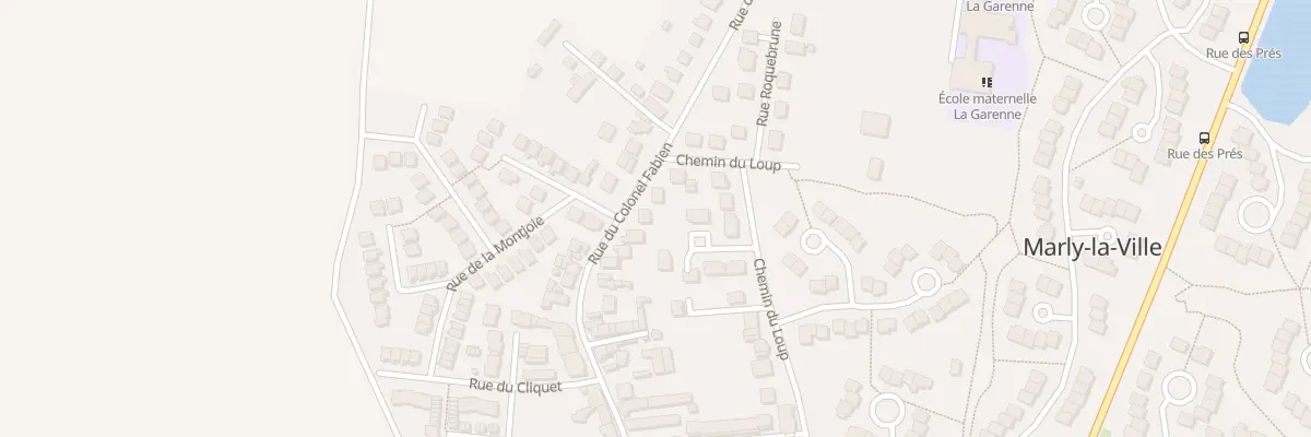 Plan du 82 Rue du Colonel Fabien à Marly-la-Ville