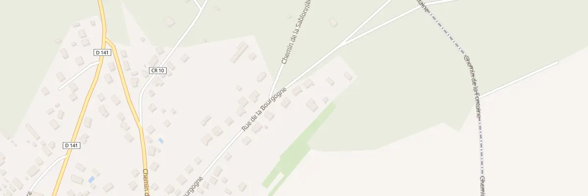 Plan du 32 Rue de la Bourgogne à Soisy-sur-École