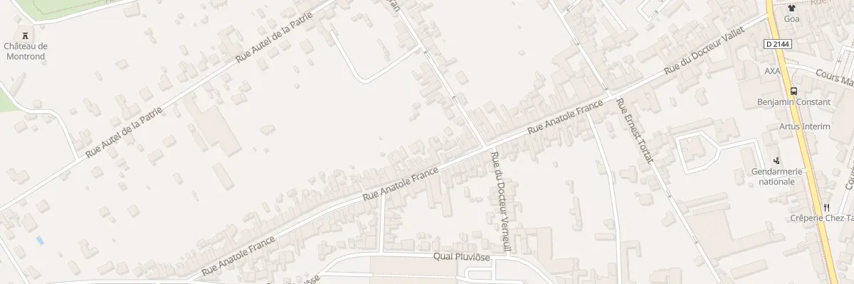 Plan du 52 Rue Anatole France à Saint-Amand-Montrond