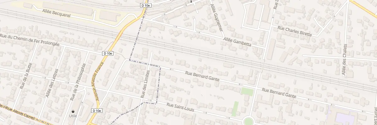 Plan du 132 Rue Bernard Gante à Villemomble