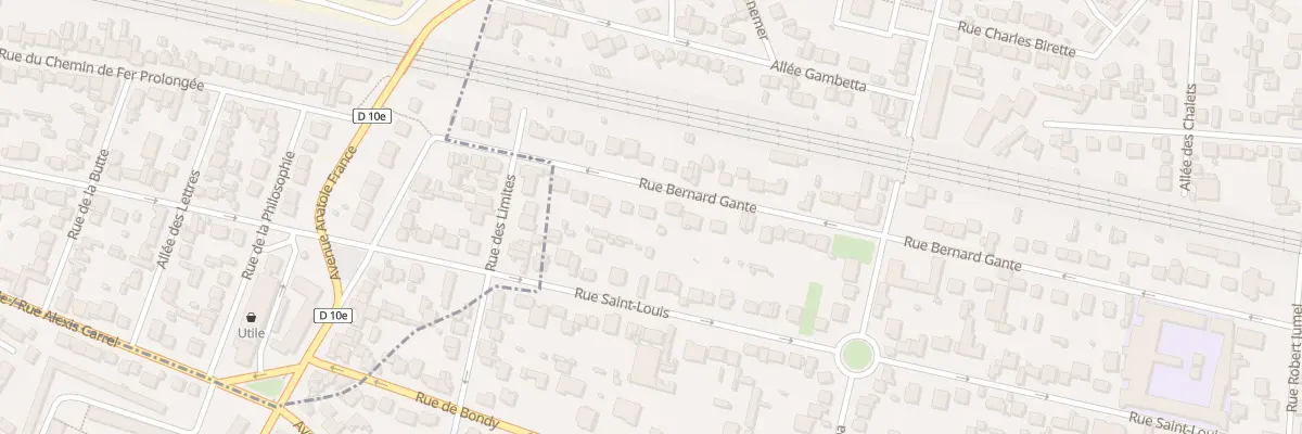 Plan du 127 Rue Bernard Gante à Villemomble