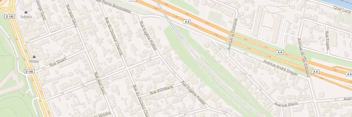 Plan du 56B Rue Eugène Pottier à Champigny-sur-Marne
