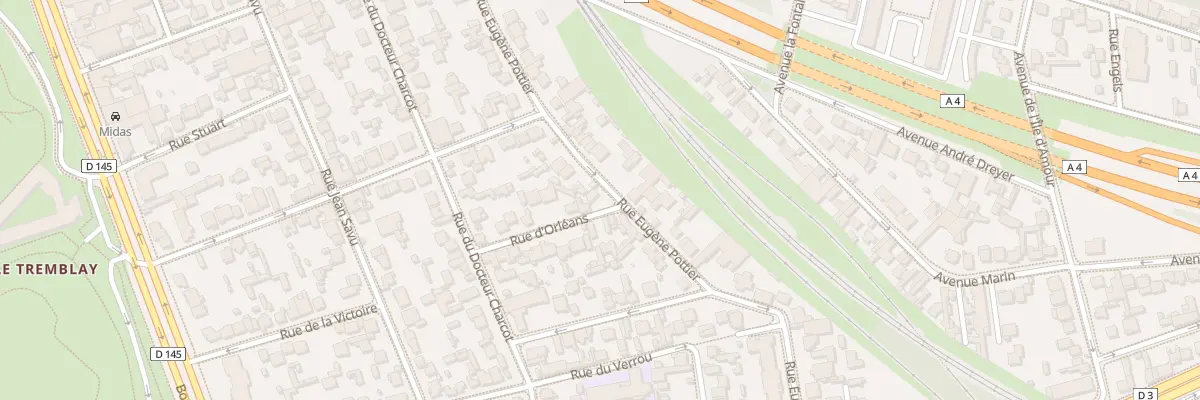 Plan du 37 Rue Eugène Pottier à Champigny-sur-Marne