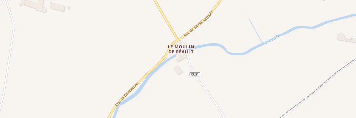Plan du 5277 Le Moulin de Reaux à Soisy-sur-École