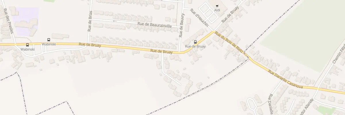 Plan du 136 Rue de Bruay à Calonne-Ricouart