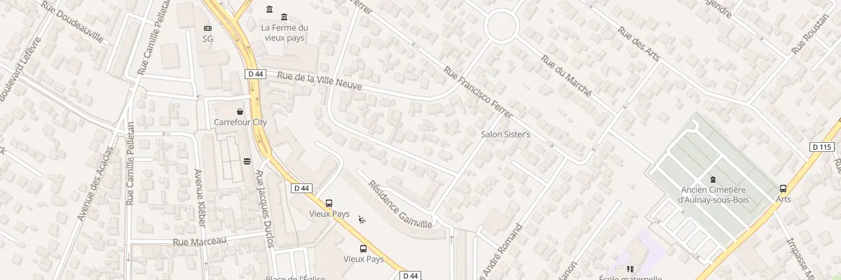 Plan du 31 Rue du Progrès à Aulnay-sous-Bois