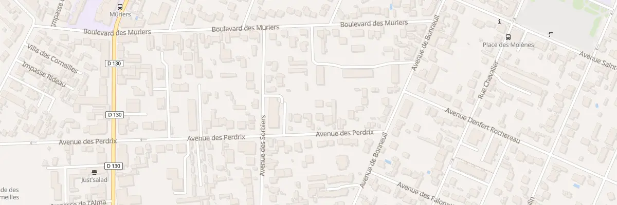 Plan du 65 Av des Perdrix à Saint-Maur-des-Fossés