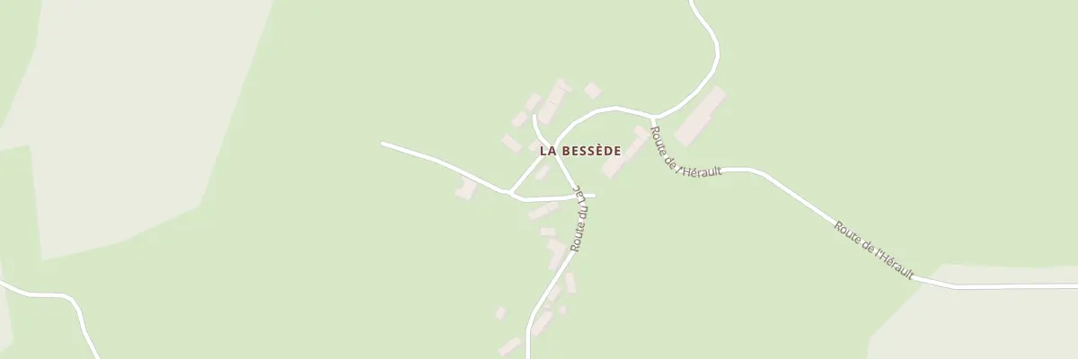 Plan du 2 Imp de la Bessaude-La Bessede à Mérinchal