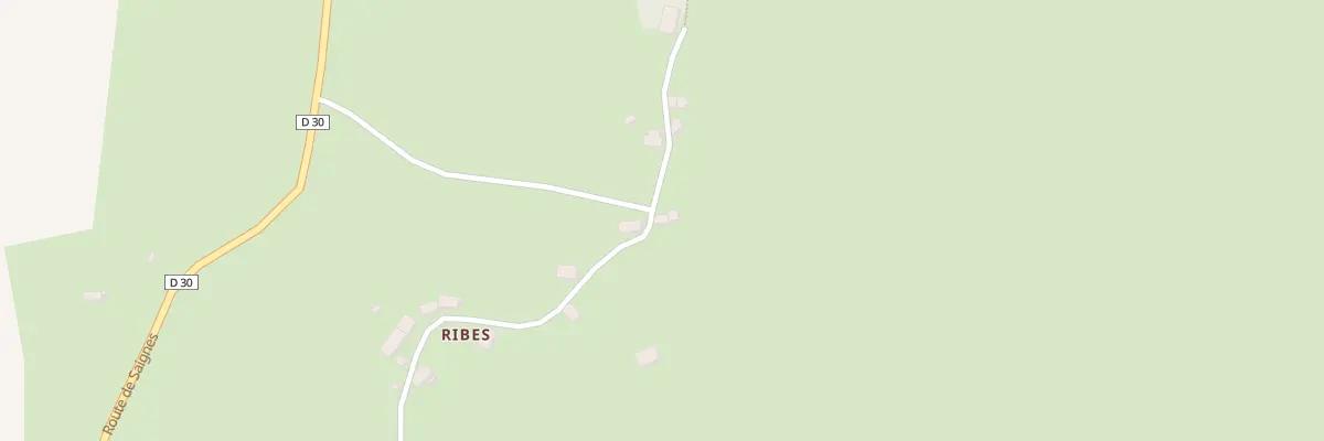 Plan du 12 Ribes au Monteil