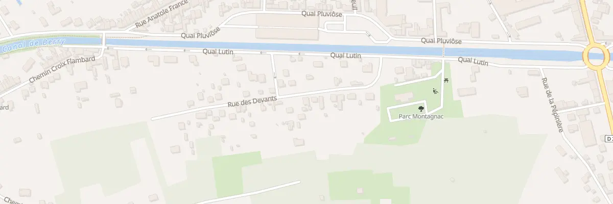 Plan du 157 Rue des Devants à Saint-Amand-Montrond