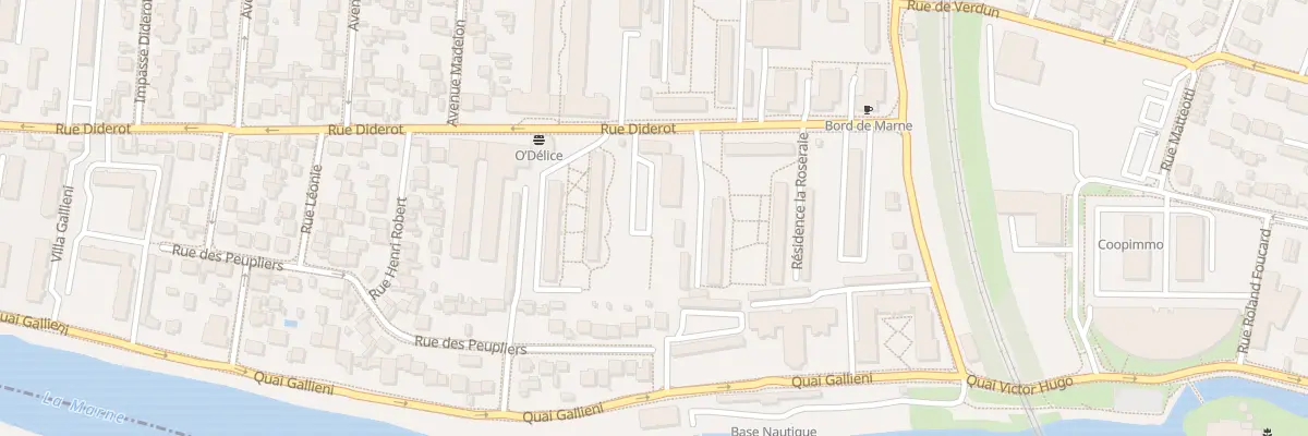 Plan du 188 Rue Diderot à Champigny-sur-Marne