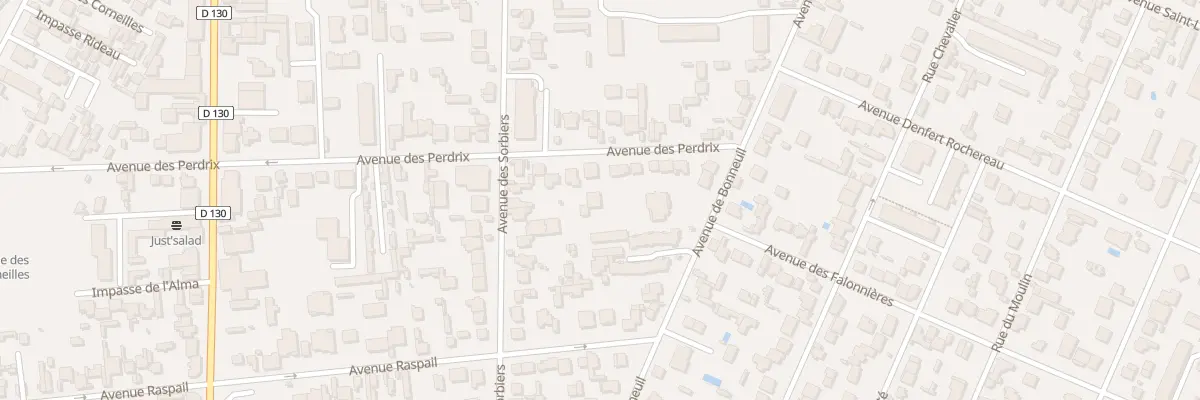 Plan du 56 Av des Perdrix à Saint-Maur-des-Fossés