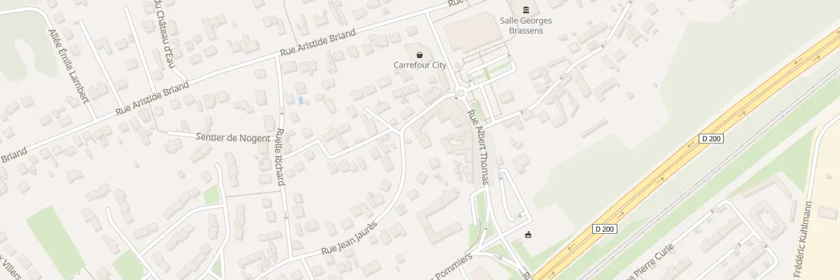 Plan du 78T Rue Jean Jaurès à Villers-Saint-Paul