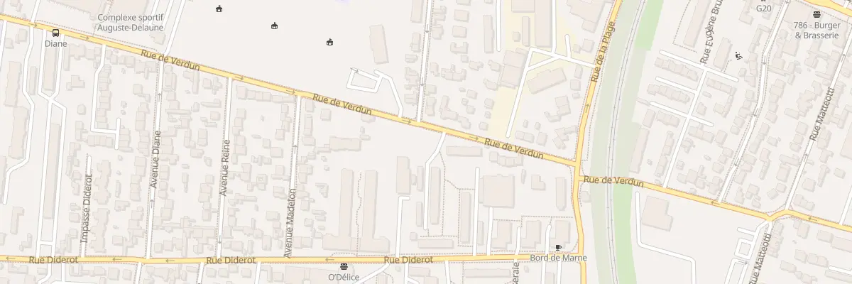 Plan du 146 Rue de Verdun à Champigny-sur-Marne