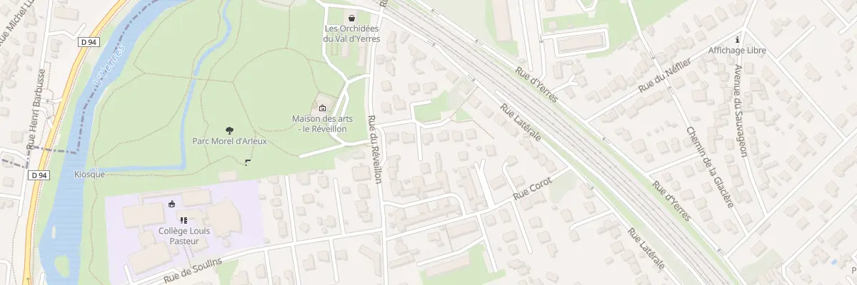Plan du 8 Voie Nouvelle à Brunoy