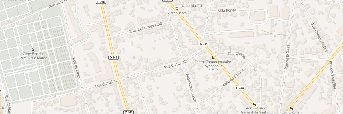 Plan du 14 Rue du Bel-Air au Perreux-sur-Marne