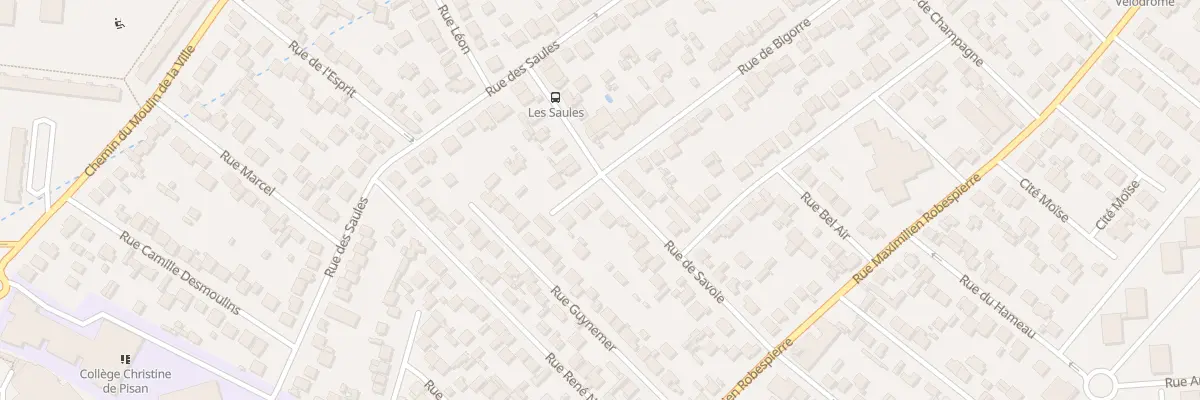 Plan du 6 Rue de Bigorre à Aulnay-sous-Bois