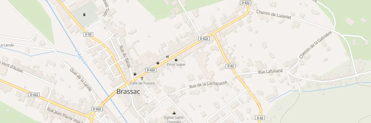 Plan du 38 All du Château à Brassac