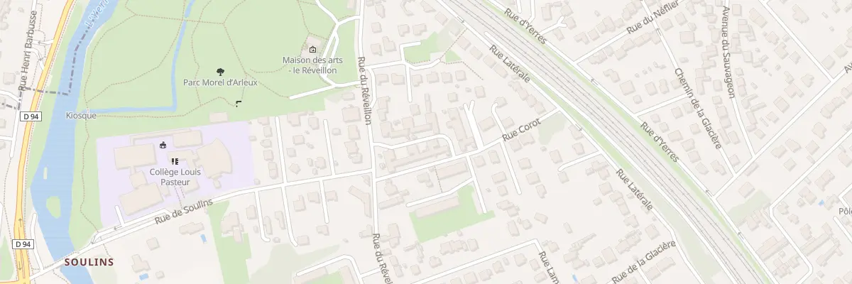 Plan du 34 Rue du Réveillon à Brunoy