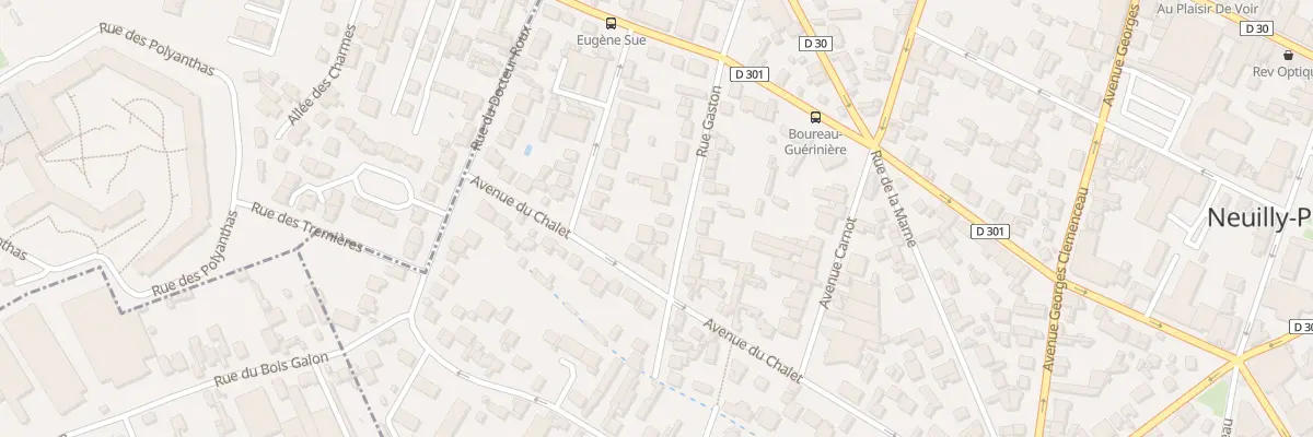 Plan du 14 Rue Gaston à Neuilly-Plaisance