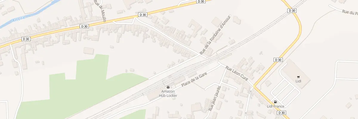 Plan du 9 Rue Léon Lemaire à Corbie