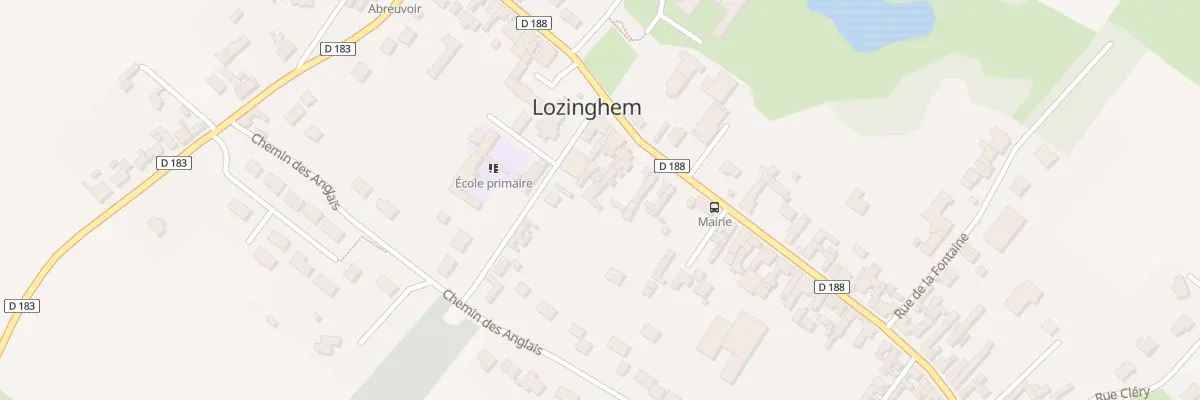 Plan du 37 Rue Joseph Carlier à Lozinghem