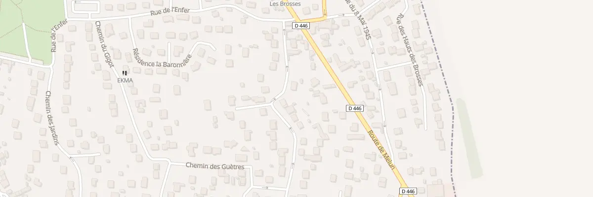 Plan du 11 Che de la Marchaudière à Saintry-sur-Seine