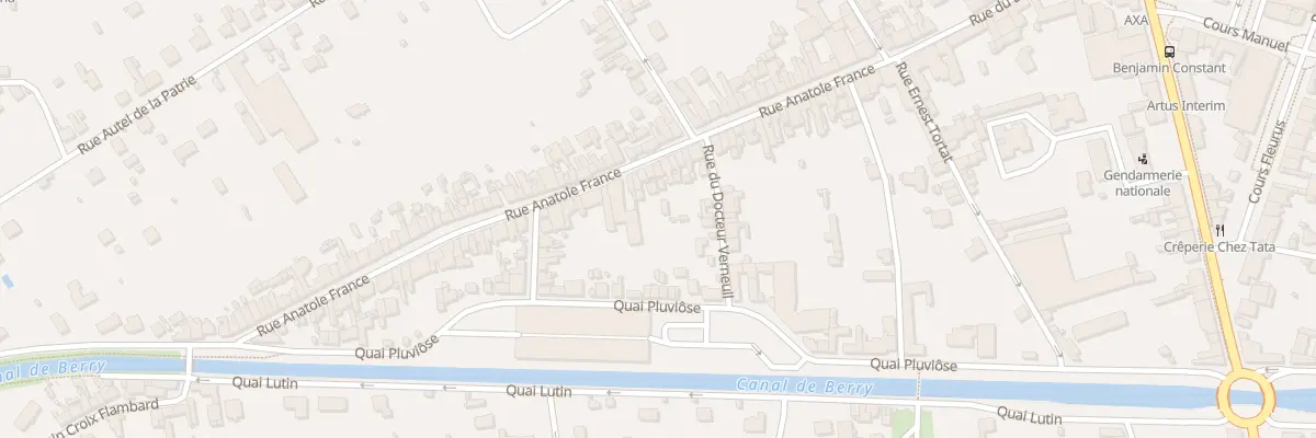 Plan du 51 Rue Anatole France à Saint-Amand-Montrond