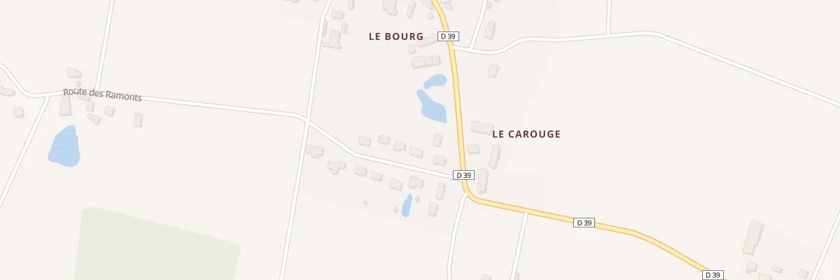 Plan du 6 Rue du Champ des Noyers à Auvilliers-en-Gâtinais