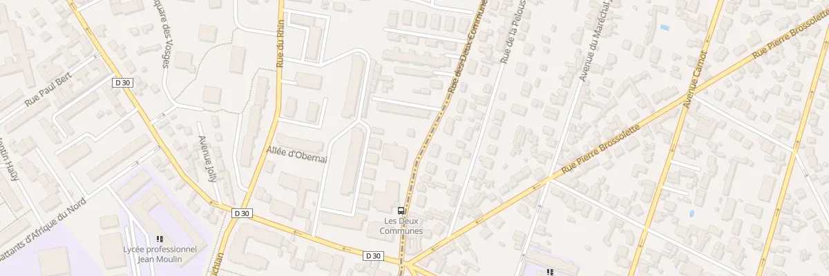 Plan du 7 Rue des Deux Communes à Rosny-sous-Bois
