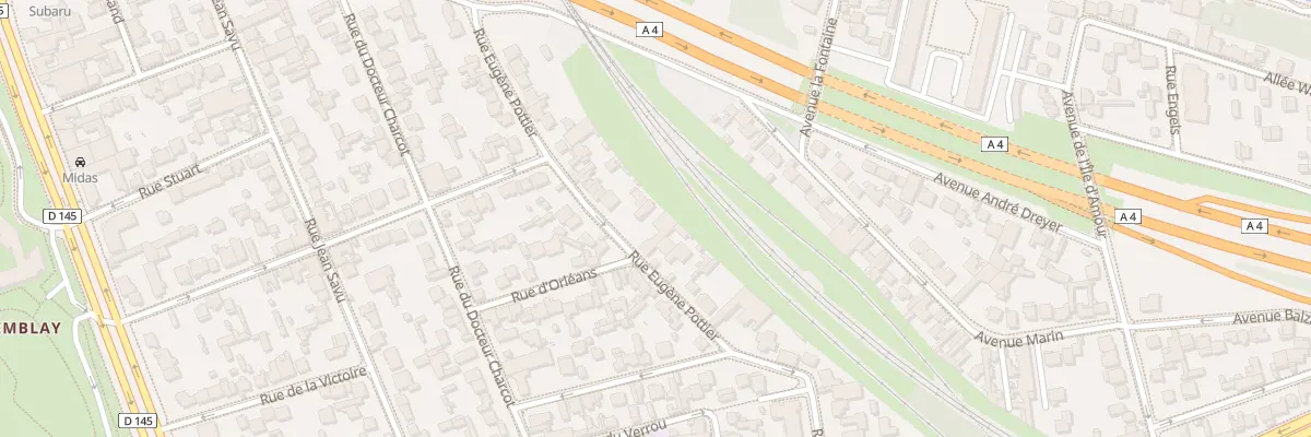 Plan du 48 Rue Eugène Pottier à Champigny-sur-Marne