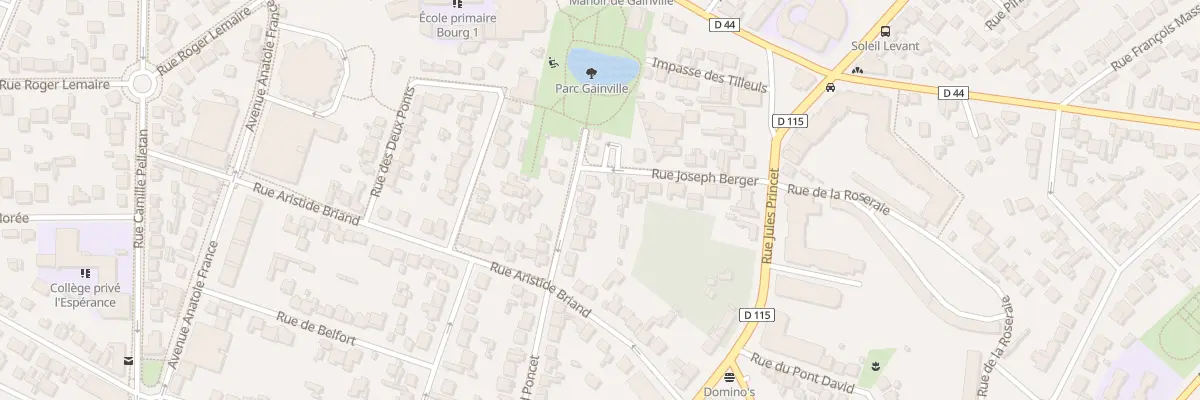 Plan du 36 Rue Edmond Poncet à Aulnay-sous-Bois