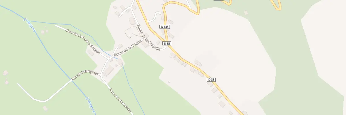 Plan du 5038 Le Bourg à Fontanges