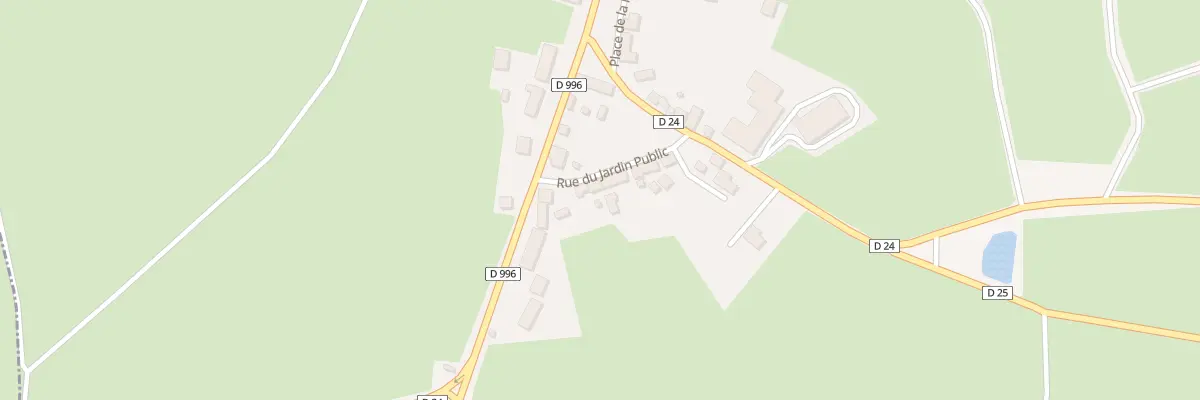 Plan du 9 Rue du Jardin Public à Fontanières