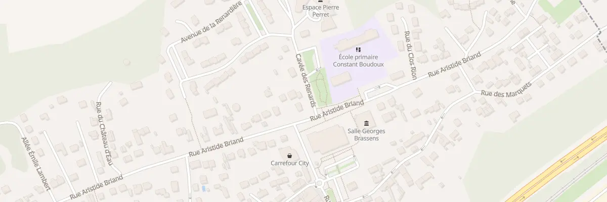 Plan du 137 Rue Aristide Briand à Villers-Saint-Paul